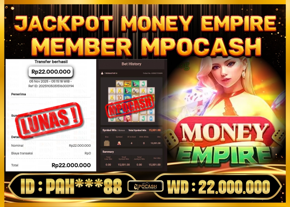 MPOCASH JACKPOT MONEY EMPIRE